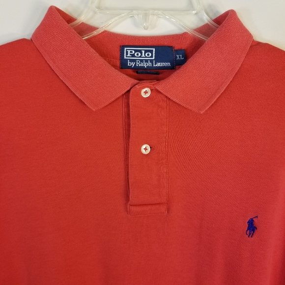 Polo Ralph Lauren Red Polo Shirt XL - Picture 2 of 16